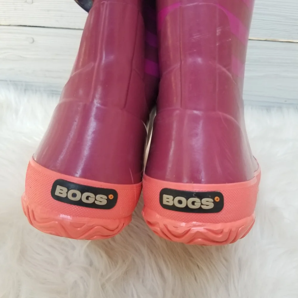 Bogs Striped Rain Boots